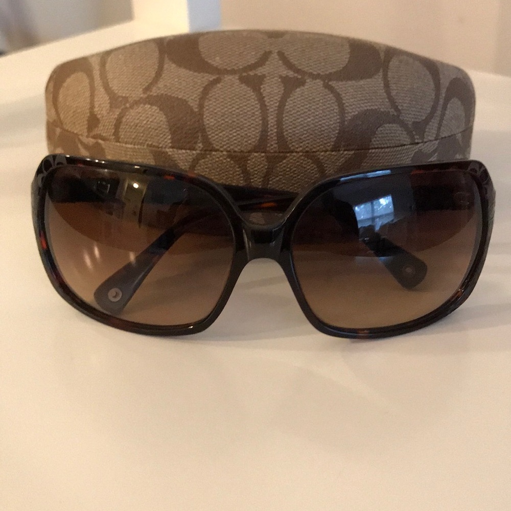 Coach Tortoise Sofia Sunglasses